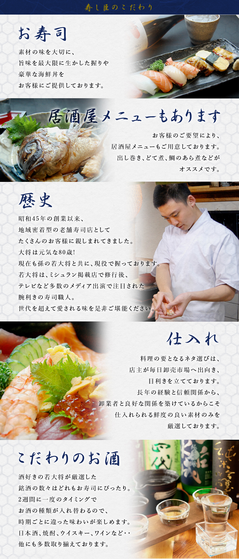 近鉄奈良線 東花園駅から徒歩15分　寿し臣